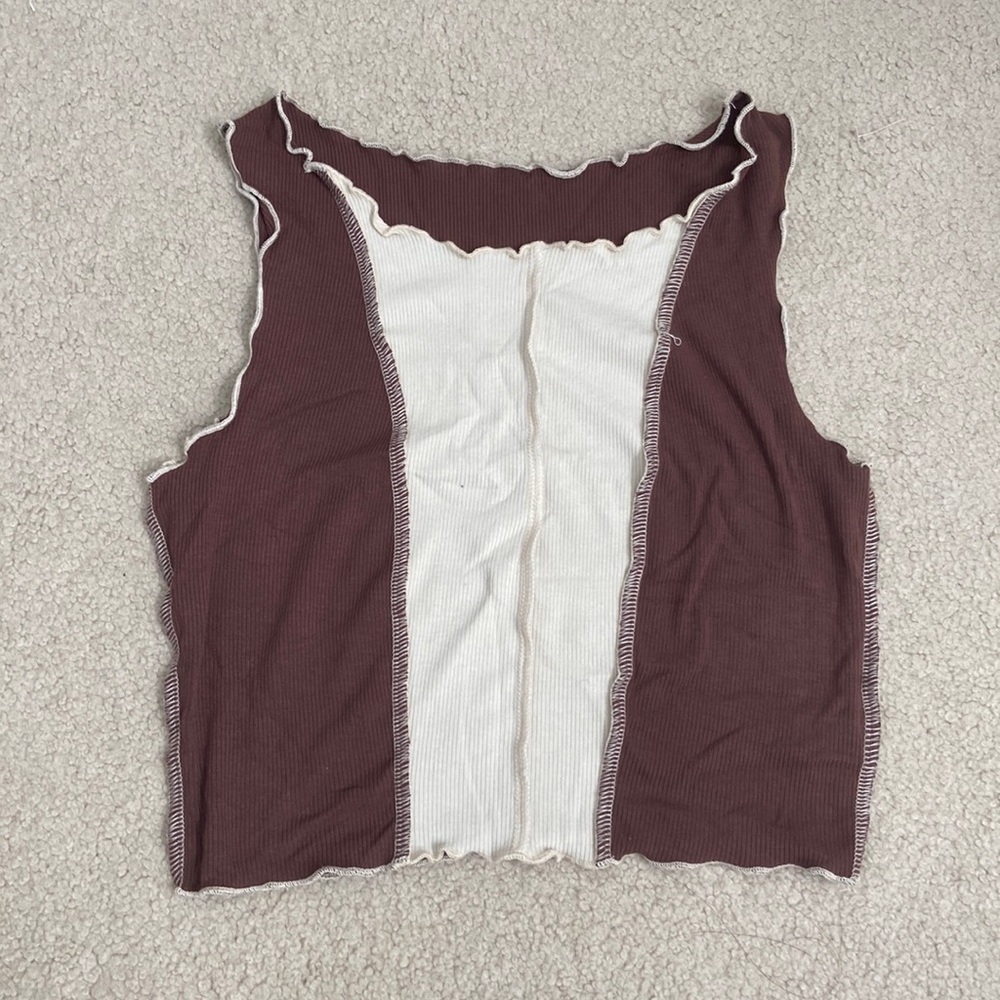 Trendy thick strap tanktop